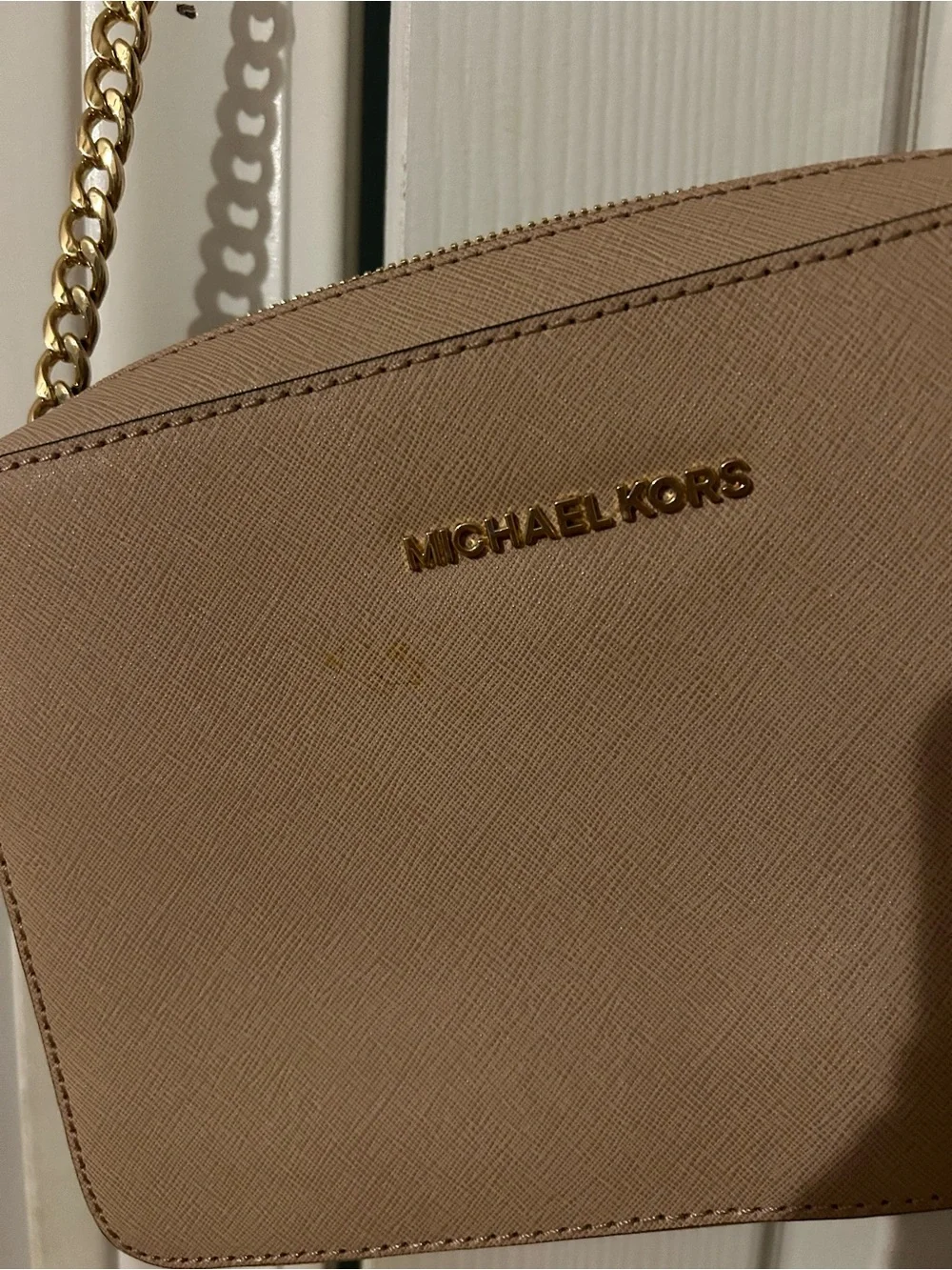 Michael Kors compact tan